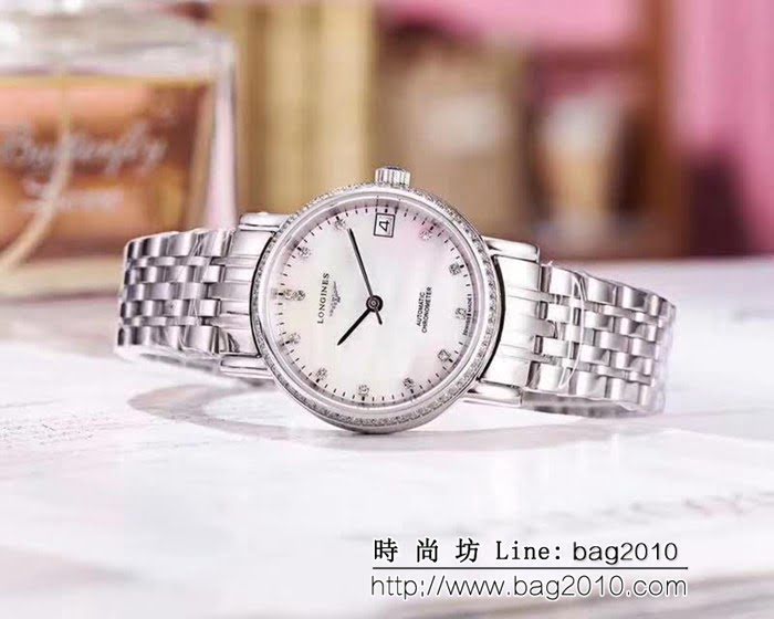 LONGINES浪琴 經典博雅系列 女士機械腕表 WSS0586
